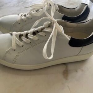 ECCO- White Sneakers- Brand New